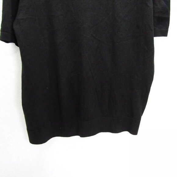 NEW TED BAKER Mens Textured Front Knit Polo Shirt Black Size XXL/IT 6 - Picture 13 of 16